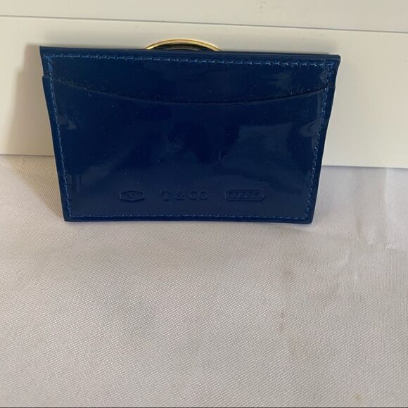 Tiffany & Co. Card Holder Wallet - Navy - Picture 5 of 8